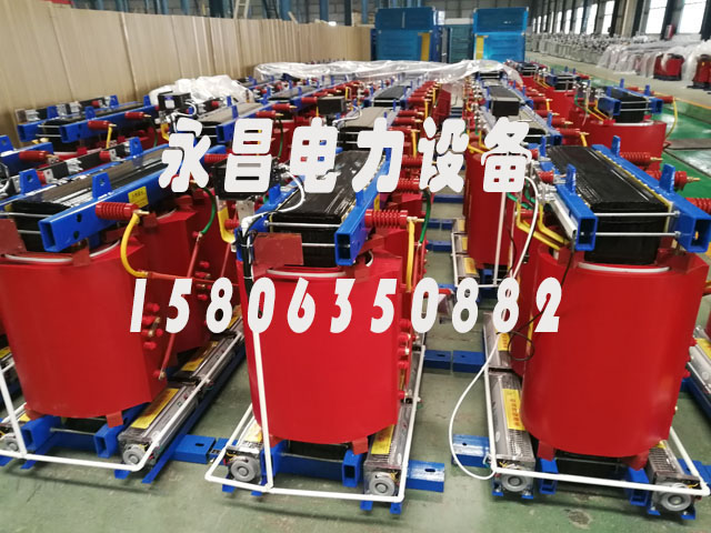 南充800KVA干式变压器